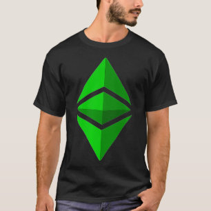 Camiseta Ethereum Green Logo Cryptocurrency Gear Premium 
