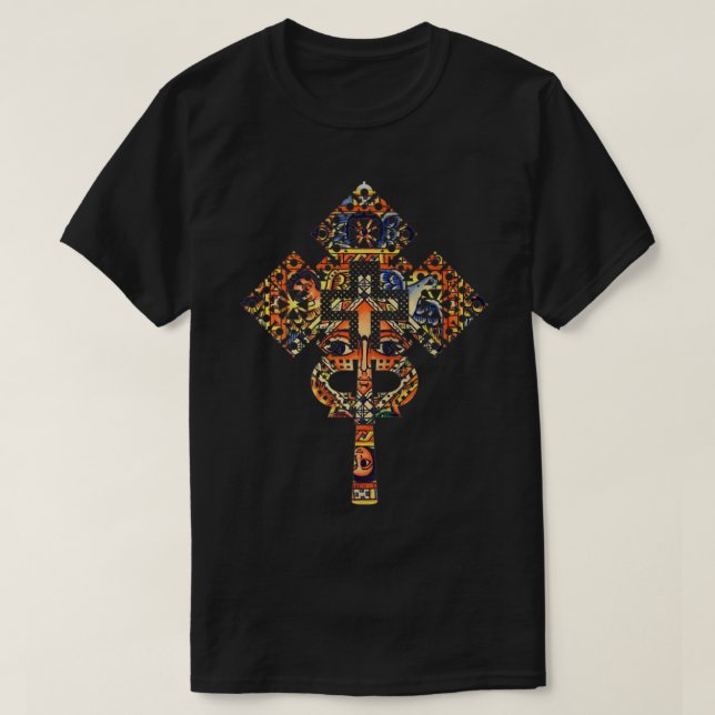 Camiseta Ethiopian Christian art Christ in Glory Ethiopian  (Frente do Design)