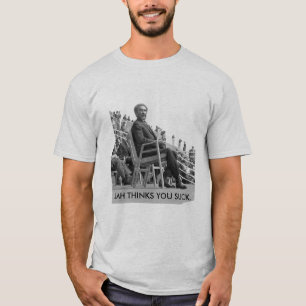 Camiseta ethiopian_emperor_haile_selassie_e0, JAH PENSA…
