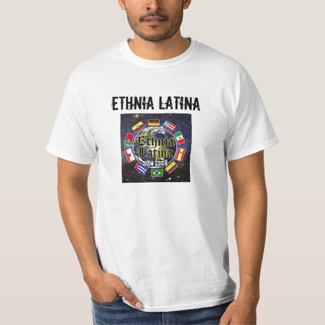 Camiseta Ethnia Latina (Frente)