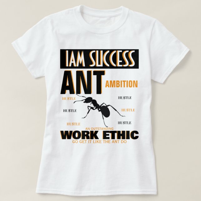 CAMISETA ÉTICA DE TRABALHO (Frente do Design)