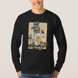 Camiseta Ética Goblincore Natural Jarden Plantas Bonitas