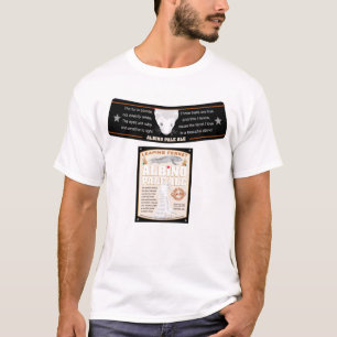 Camiseta Etiqueta da cerveja inglesa pálida do albino