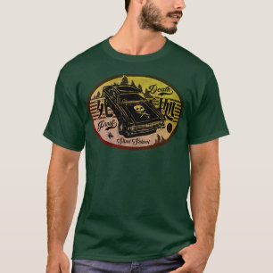 Camiseta Etiqueta da Escola de Velocidade da Morte