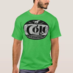 Camiseta Etiqueta de Armas de Fogo Vintage