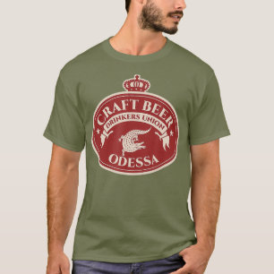 Camiseta Etiqueta de artesanatos - Odessa Florida
