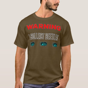 Camiseta Etiqueta de Aviso de Entomologia Coletiva I