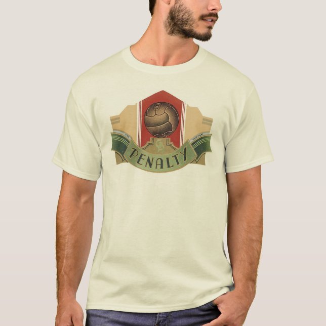 Camiseta Etiqueta de Charuto de Penalidade (Frente)