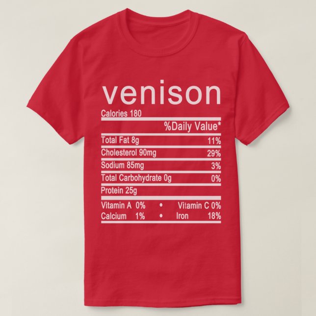 Camiseta etiqueta de Fatos Nutricionais (Frente do Design)
