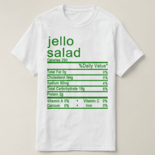 Camiseta etiqueta de gelatina