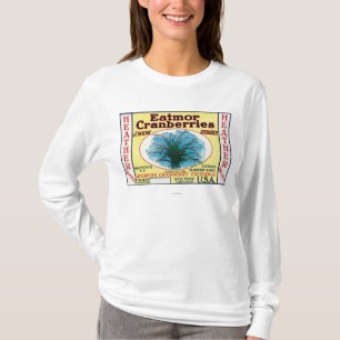 Camiseta Etiqueta de marca dos arandos de Eatmor da urze