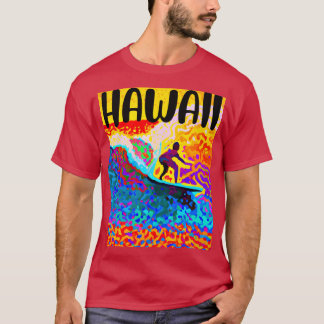 CAMISETA ETIQUETA DE SURFE VINTAGE HAWAII 7