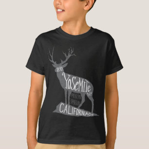 Camiseta Etiqueta de Yosemite