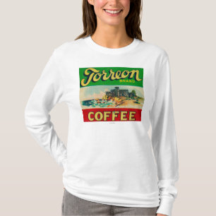 Camiseta Etiqueta do café de Torreon