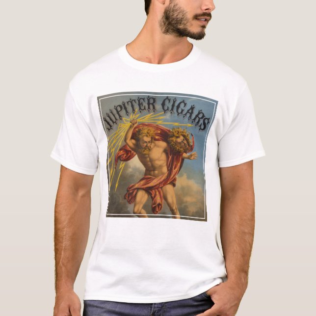 Camiseta Etiqueta do cigarro, 1868. (Frente)