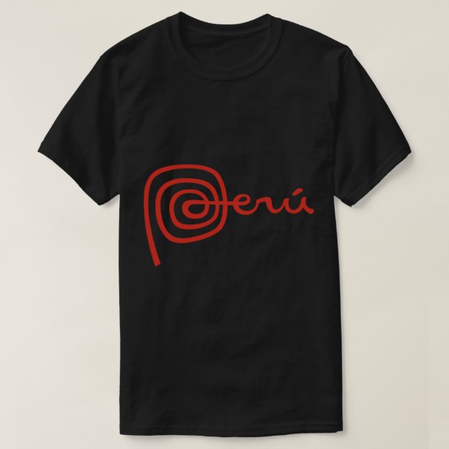 Camiseta Etiqueta Nazca Lines Sticker (Frente do Design)