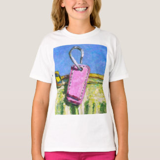 Camiseta Etiqueta Rosa