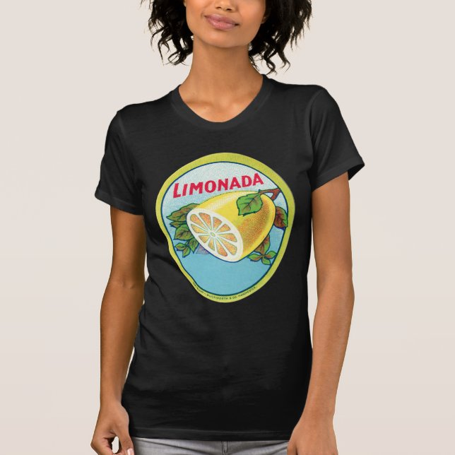 Camiseta Etiqueta Vintage Limonada (Frente)