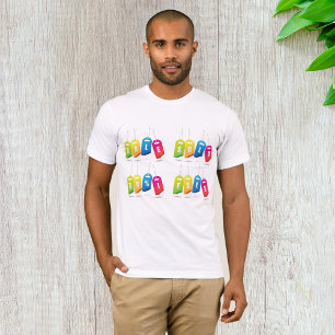 Camiseta Etiquetas Coloridas de Venda