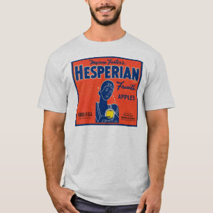 Camiseta Etiquetas de taxa de Fruta de Míron Foster Hesper