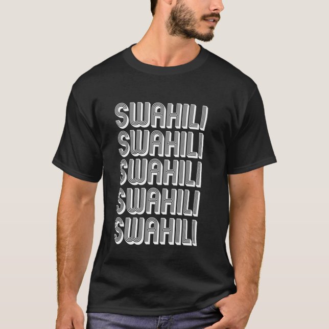 Camiseta Étnico Swahili (Frente)
