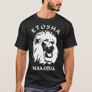 Camiseta Etosha National Park Namibia Lion Face