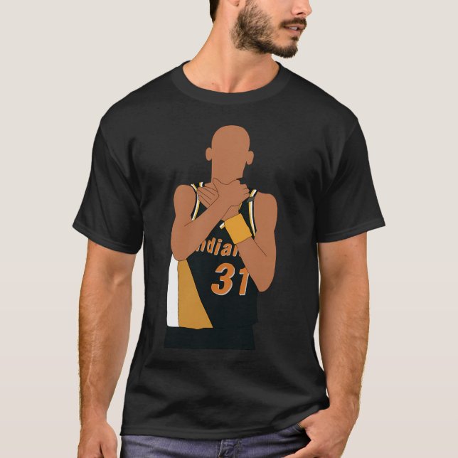 Camiseta Etrangleur Reggie Miller (Frente)