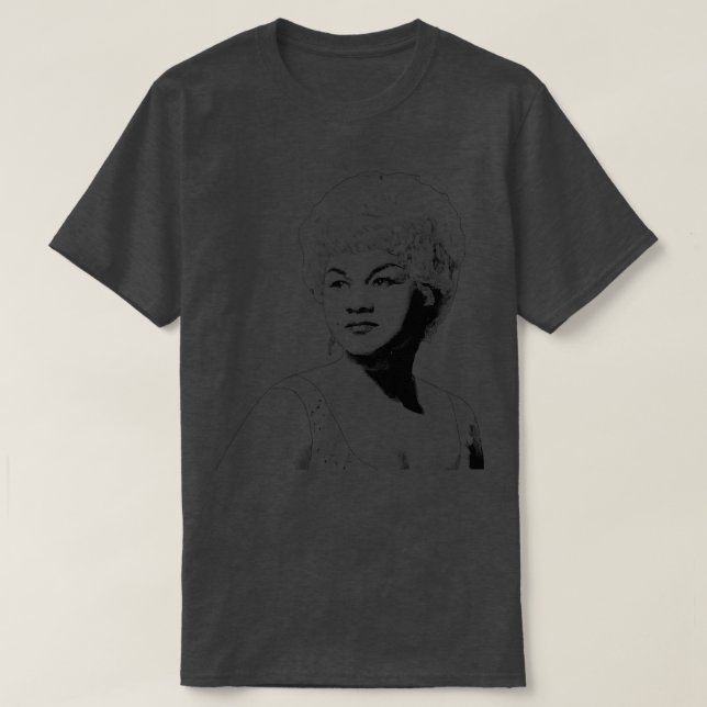 Camiseta Etta James (Frente do Design)