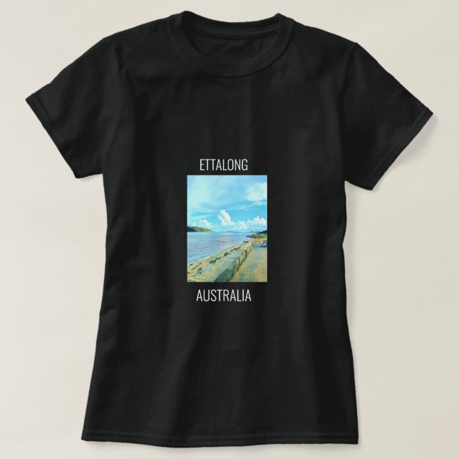 Camiseta Ettalong Central Costa NSW Austrália (Frente do Design)