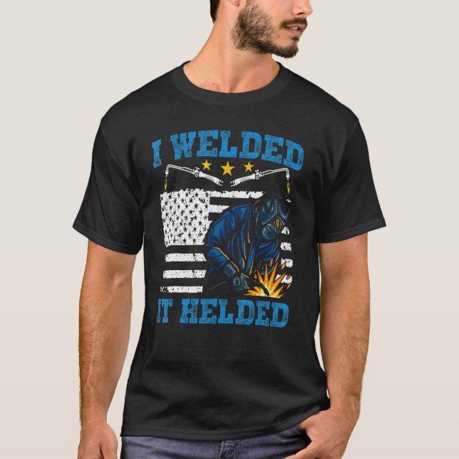 Camiseta Eu A Soldava E Ajudava A Soldar (Frente)