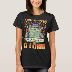 Camiseta Eu Acabei De Deixar Carga De Caminhoneiro Semi Dri