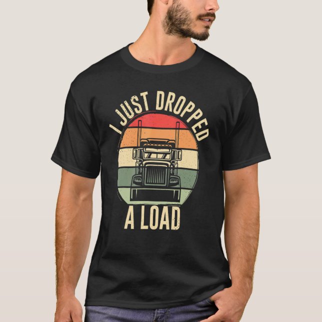 Camiseta Eu Acabei De Deixar Carga De Roupa (Frente)