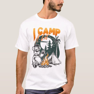 Camiseta Eu Acampo Muito