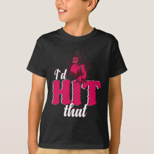 Camiseta Eu Acertaria Esse Presente Engraçado de Boxe Para