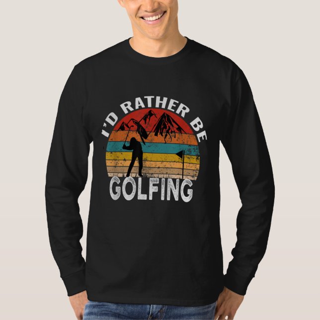 Camiseta Eu Acertava Aquele Golfe De Disco (Frente)
