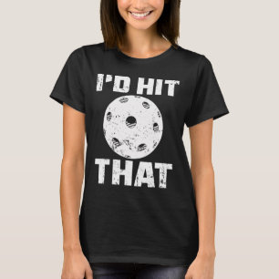 Camiseta Eu Acertava aquele jogador de futebol Badminton Ra