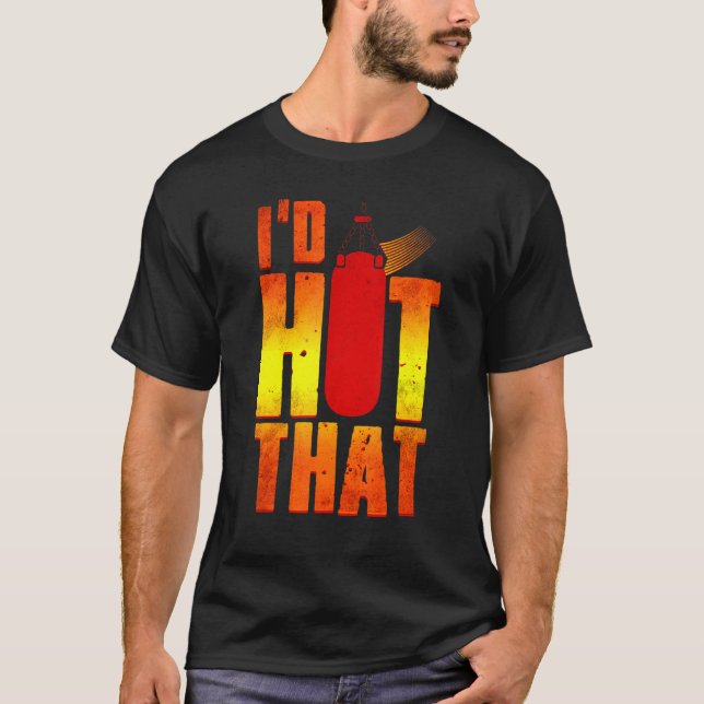 Camiseta Eu Acertava aquele Vintage Boxing 1 (Frente)