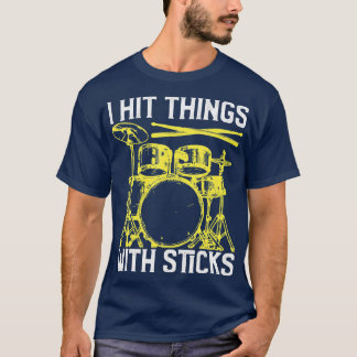 Camiseta Eu Acertei As Coisas Com O Drummer Engraçado Do Ta