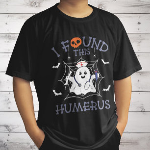 Camiseta Eu achei este úmero engraçado Fantasma Enfermagem