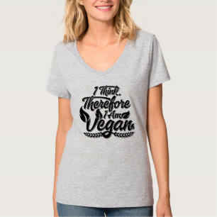 Camiseta Eu Acho, Por Isso Sou Vegan
