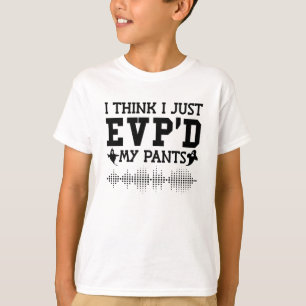 Camiseta Eu Acho Que Eu Só Apontei Minhas Calças Ghost Hunt