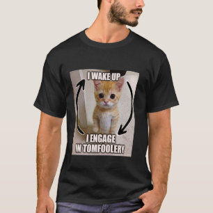 Camiseta Eu Acordar Que Eu Me Engajo Em Tomtolery Bobo Meme