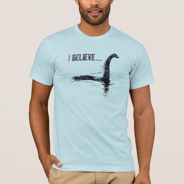 Camiseta Eu acredito… a legenda do Nessie (Frente)