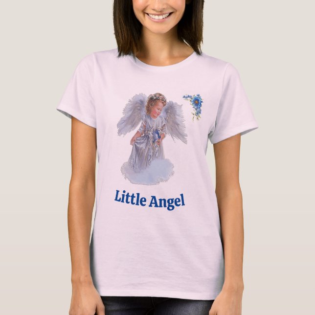 Camiseta Eu acredito em Anjos (Frente)