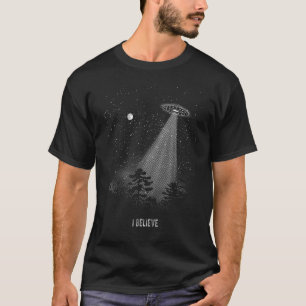 Camiseta Eu acredito em OVNIs