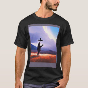 Camiseta Eu acredito em sua gloriosa majestade por Don Cast