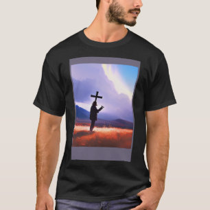 Camiseta Eu acredito em sua gloriosa majestade por Don Cast
