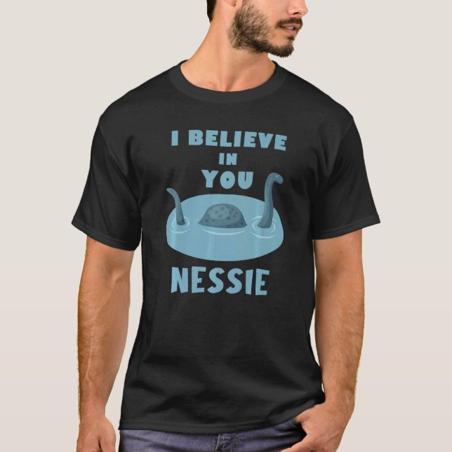 Camiseta Eu Acredito Em Ti Nessie (Frente)