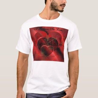 Camiseta Eu acredito no amor
