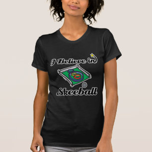Camiseta eu acredito no skeball